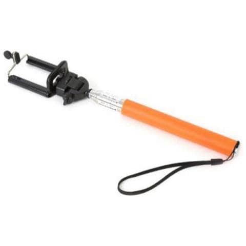 Selfie Stick Estensible Ommpko 29 - 115 Cm Arancio - Foto 1