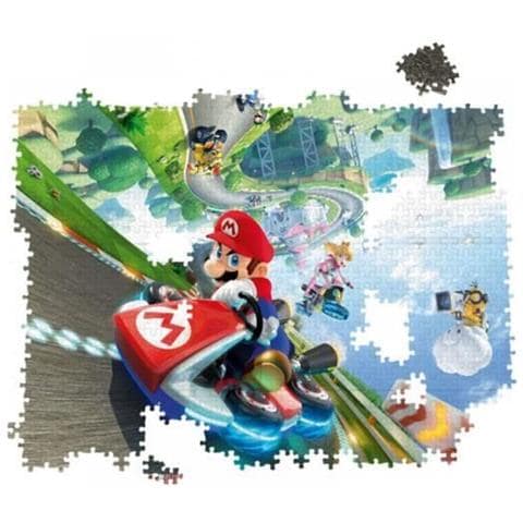 PUZZLE - Mario Kart - Funracer - 1000 pezzi - Foto 2