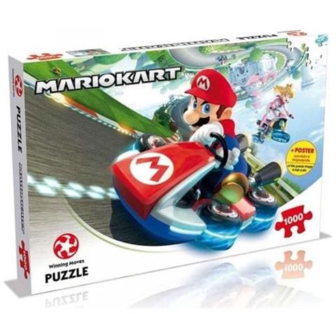 PUZZLE - Mario Kart - Funracer - 1000 pezzi - Foto 1
