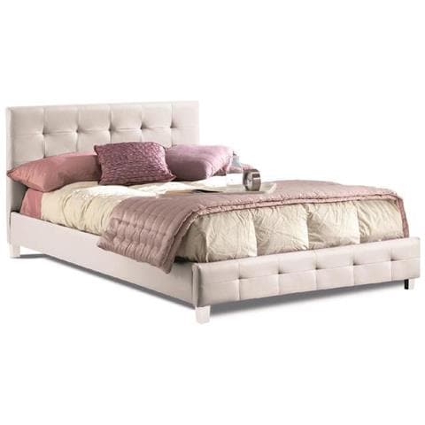 Letto Bianco Una Piazza E Mezza