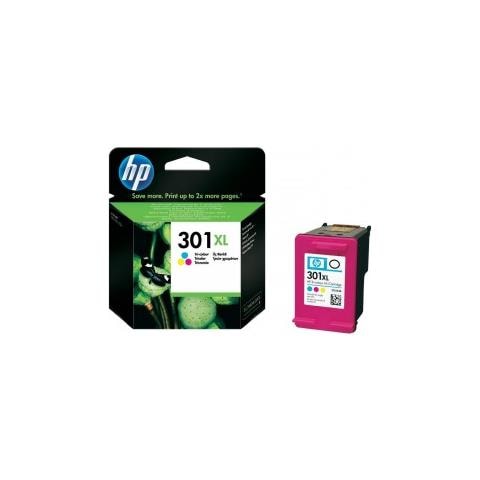 Originale Hp 301c Xl Colore Cartuccia Originale Alta Capcita' 301 Colore Ch564ee Capacita' 2,66mlx3 - Foto 1