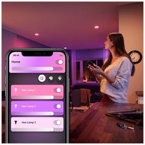 Hue White And Color Ambiance Gu10 Led Lampe Doppelpack 2x 5,7w Bluetooth - Foto 2