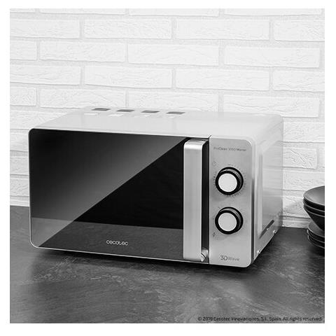 ProClean 3060 Forno Microonde Multifunzione Capacità 20 Litri Potenza 700 Watt Colore Argento - Foto 2