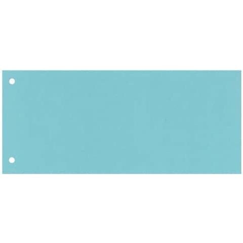 Separatore Per Archivio Con Due Fori 24x10,5 Cm 190 G / m² Blu Conf. Da 100 - Kf00512 - Foto 1