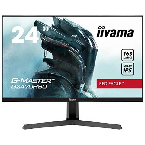 Monitor 23.8" LED IPS Gaming G-MASTER Red EagleFull HD 1920x1080 Pixel Tempo di Risposta 0.8 ms Frequenza di Aggiornamento 165 (Hz) - Foto 1