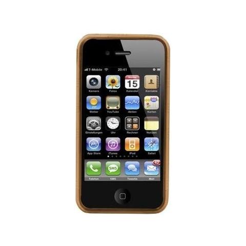 Custodia in silicone per Apple iPhone 4, Arancione - Foto 1