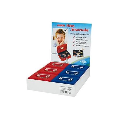 Mini Money Box With Slot Blu, Rosso Cassetta Per Monete E Banconote - Foto 1