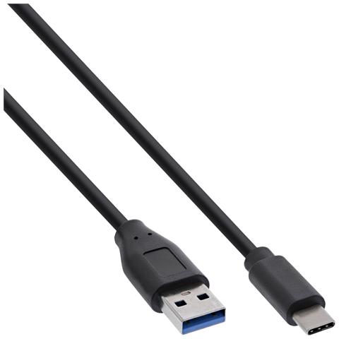 70pz. Cavo Bulk-Pack USB 3.2, da USB Type-C a A plug, nero, 1m - Foto 1