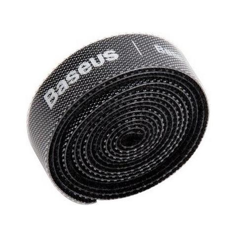 Nastro Organizza - Raggruppa - Ferma - Ordina Cavi Autoadesivo 1 Metro Nero - Foto 1