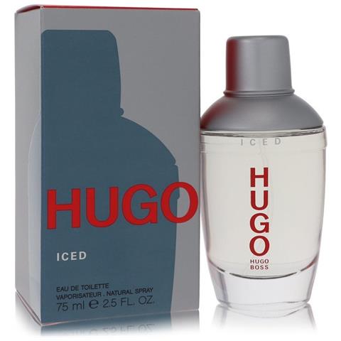 Hugo Iced By Hugo Boss Eau De Toilette Spray 2.5 Oz (men) - Foto 1