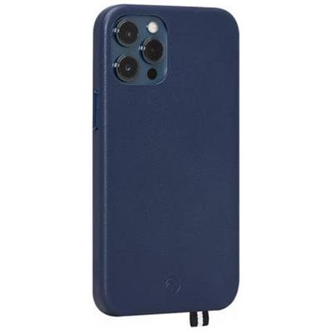 Cover Per Iphone 12 Pro Max In Pelle Elysée, Blu - Foto 2