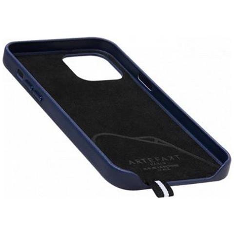 Cover Per Iphone 12 Pro Max In Pelle Elysée, Blu - Foto 4