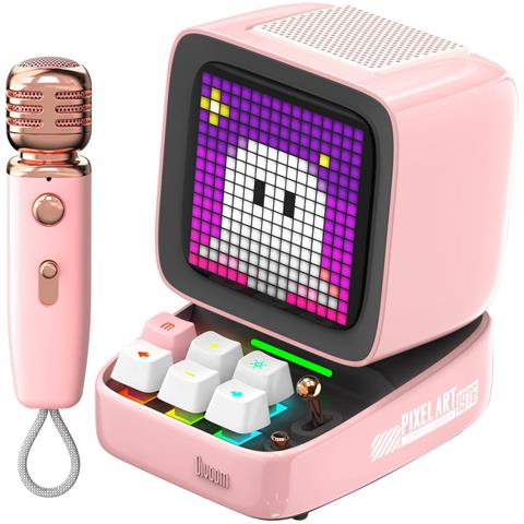 Ditoo-Mic Mini Altoparlante portatile mono Rosa 15 W - Foto 1