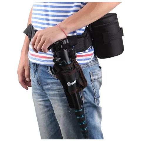Cintura Multifunzionale Per Fotocamera Dslr Black - Foto 2