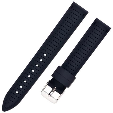 Cinturino In Silicone Per Huawei Gt3/2 Honor Watch 4 Black M - Foto 1
