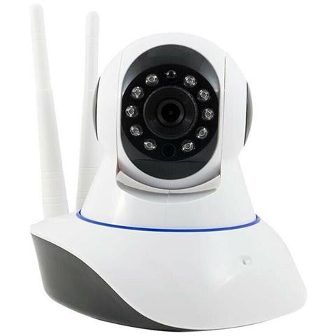 Telecamera Hd 1080p Wifi Ip Camera Microfono Ir Motorizzata Rete Lan Internet - Foto 2