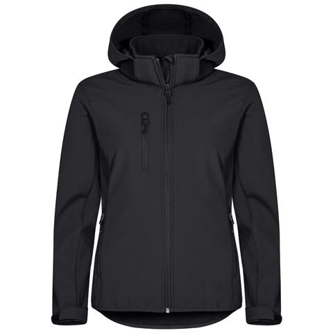 Classic Softshell Hoody Lady Nero 3xl - Foto 1