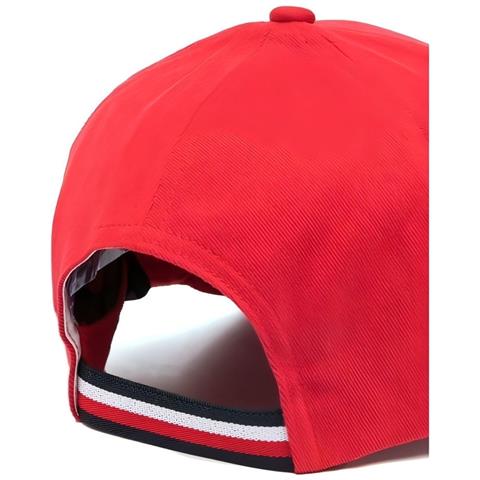 Th Corporate Cap Berretto Cotone Accessori Uomo Rosso Eu One Size, Am0am10536 Xlg - Foto 2