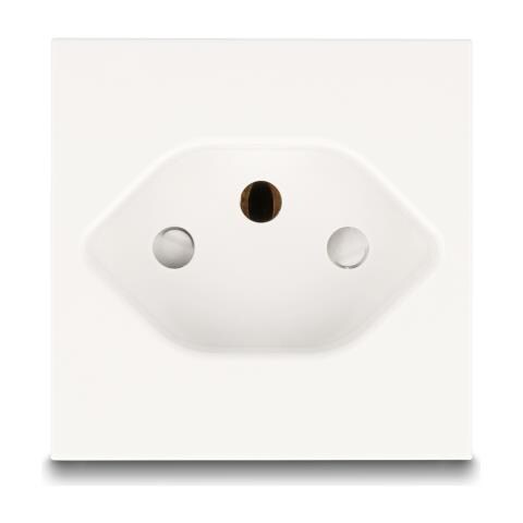 Easy 45 Presa di alimentazione con messa a terra T13 Svizzera 45 x 45 mm - Foto 3