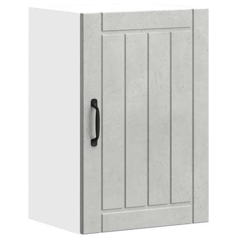 Pensile Da Cucina Lucca Grigio Cemento In Legno Multistrato - Foto 2