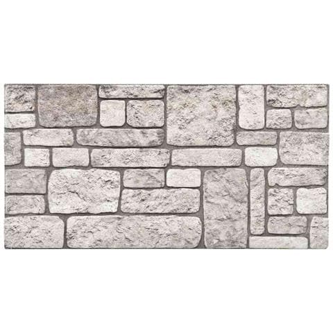 Lusso Casadino -  Pannelli Murali 3d Con Design A Mattoni Grigio 10 Pz Eps - Foto 1