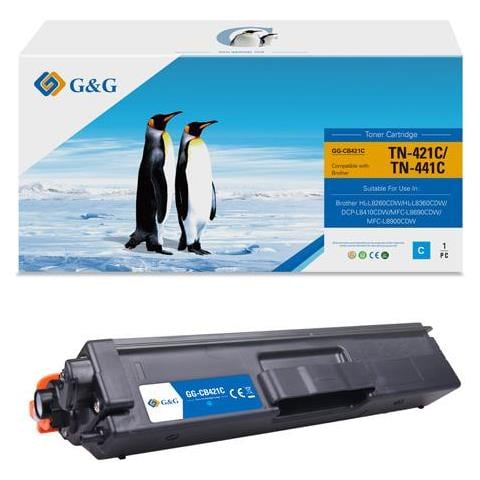 Toner Laserjet TN421C C Capacità 1.800 Pagine Ciano - Foto 1
