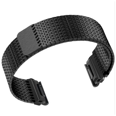 Cinturino In Acciaio Magnetico Compatibile Con Garmin Fenix 7/8: Eleganza E Sicurezza Al Tuo Polso Black 22 Mm - Foto 2