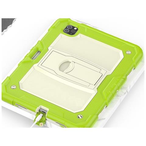 Custodia Per Ipad Pro 12,9"" Con Supporto E Tracolla Verde - Foto 2