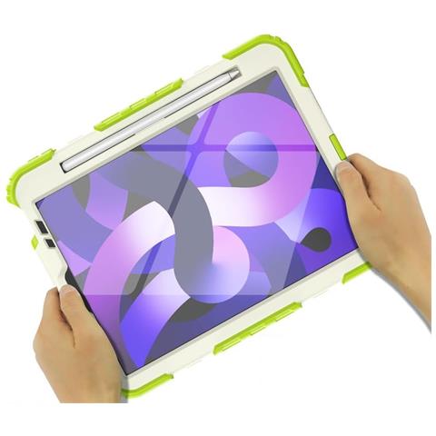 Custodia Per Ipad Pro 12,9"" Con Supporto E Tracolla Verde - Foto 4