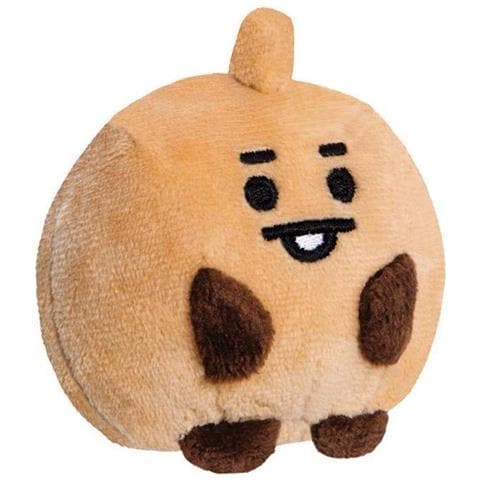 Peluche Baby Shooky Pong Pong 8cm In Poliestere Morbido Bt21, Marrone - Foto 5