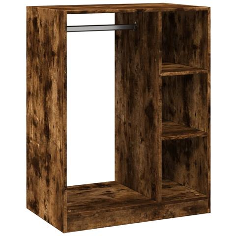 Armadio Rovere Fumo 77x48x102 cm in Legno Multistrato - Foto 1