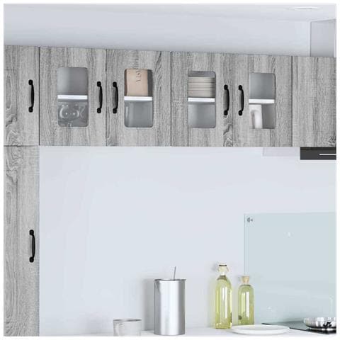 Pensile cucina Grigio Sonoma 60 x 31 x 40 cm Legno multistrato - Foto 2