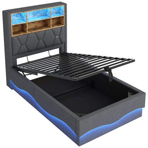 Letto Bambini Con Led Intelligente E Porta Usb - Foto 2