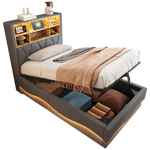 Letto Bambini Con Led Intelligente E Porta Usb - Foto 1