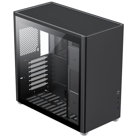 Tower ATX MIDI USB 3.0 PC Case per Computer Gaming Vetro Nero Spark PRO - Foto 1