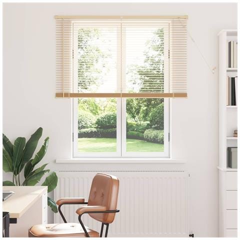 Tenda Veneziana Marrone Chiaro con Motivo 150 x 110 cm PVC - Foto 2