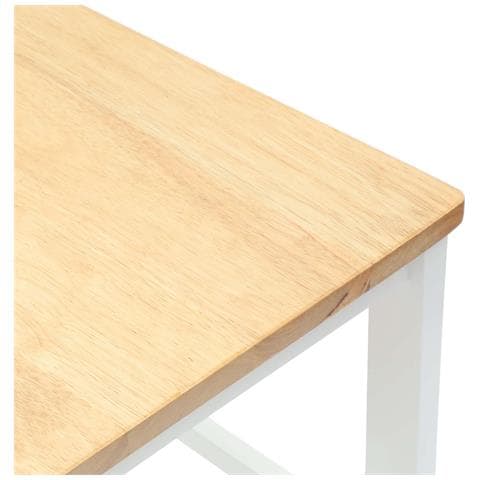 Sedie da pranzo 2 pcs Bianco 40 x 47,5 x 99,5 cm - Foto 9