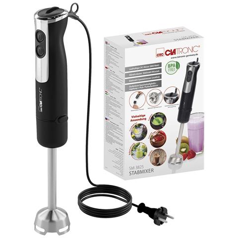 SM 3825 Frullatore ad immersione 800 W Nero, Acciaio inox - Foto 1