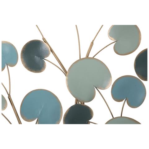 Pannello Da Muro Apple In Ferro Azzurro 89x90 Cm - Foto 2