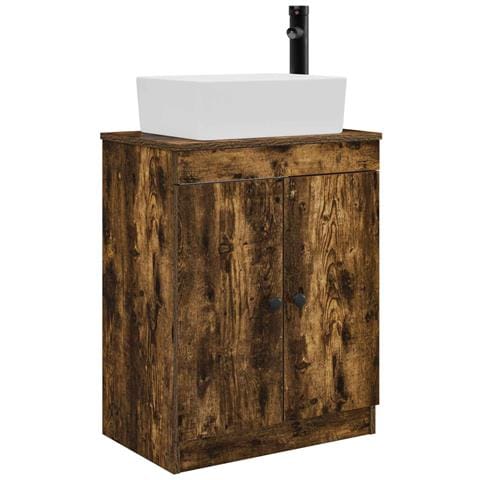 Mobile da bagno con lavabo Rovere Fumo 54 x 35 x 83 cm - Foto 1