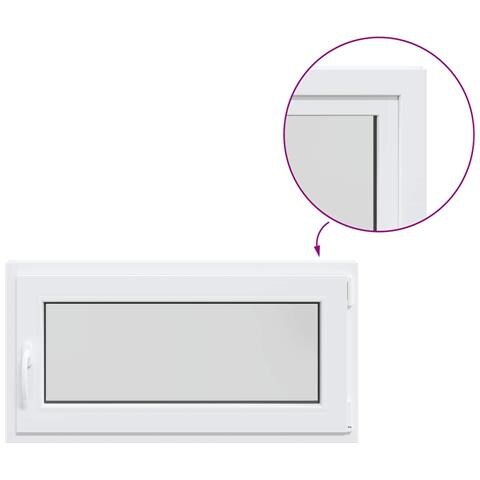 Finestra per Soffitta RISOR 100 x 55 cm PVC e Vetro - Foto 1
