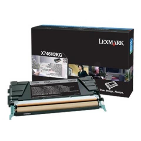 X746H3KG Toner Originale Nero per X746de / 748de / 748dte Capacità 12000 Pagine - Foto 1