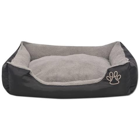 Cuccia Per Cani Con Cuscino Imbottito Taglia Xxl Nero - Foto 2