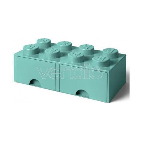 Contenitore Brick 8 Coore Azzurro - Foto 1