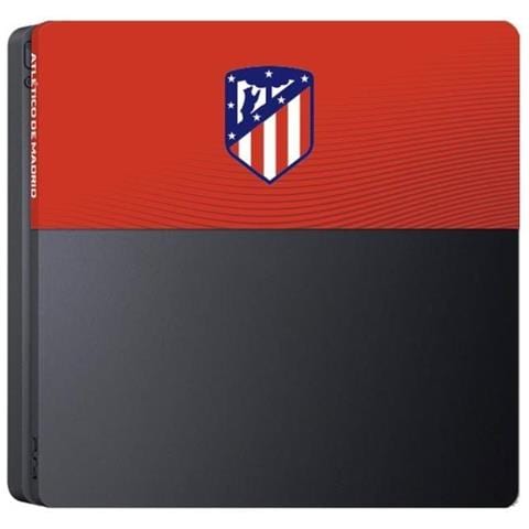 Faceplate Carcasa Customizada Para Ps4 Slim - Playstation 4 Slim - Licencia Oficial Atm Atlético De Madrid [ edizione: Spagna] - Foto 1