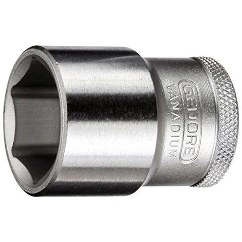 inserto per chiave a bussola 19 DIN3124, Pollici 1/2, quadrato, 17 mm, esagonale, 1 pezzo, 6.131.180 - Foto 1