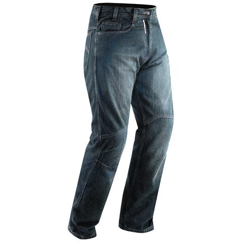 Jeans Moto Pantaloni Protecioni Omologate Ce Ginocchia Rinforzi Fianchi Blu 36 - Foto 1