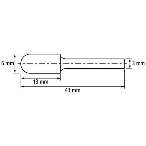 , 21205283, 21205283 Metallo Duro Frese Cilindrica Forma C 0613/3 Z3 Più - Foto 3
