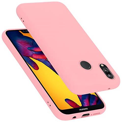 Custodia Compatibile Con Huawei P20 Lite / Nova 3e In Liquid Rosa - Coperchio Protettivo In Silicone Tpu Flessibile - Foto 1
