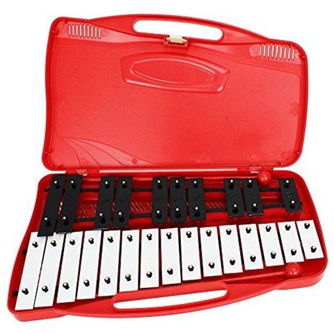 25 Nota Cromatica Glockenspiel Con Beaters - Foto 1